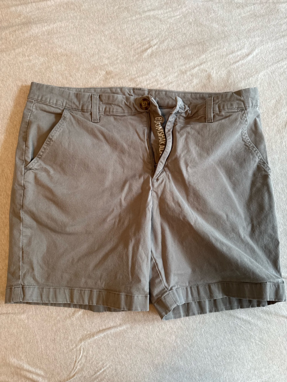 Chubbies 7” Grey Shorts Size 34